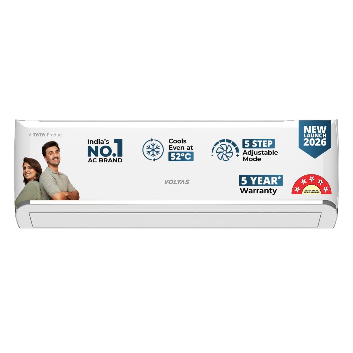 Voltas 1 ton 5 star - image 1