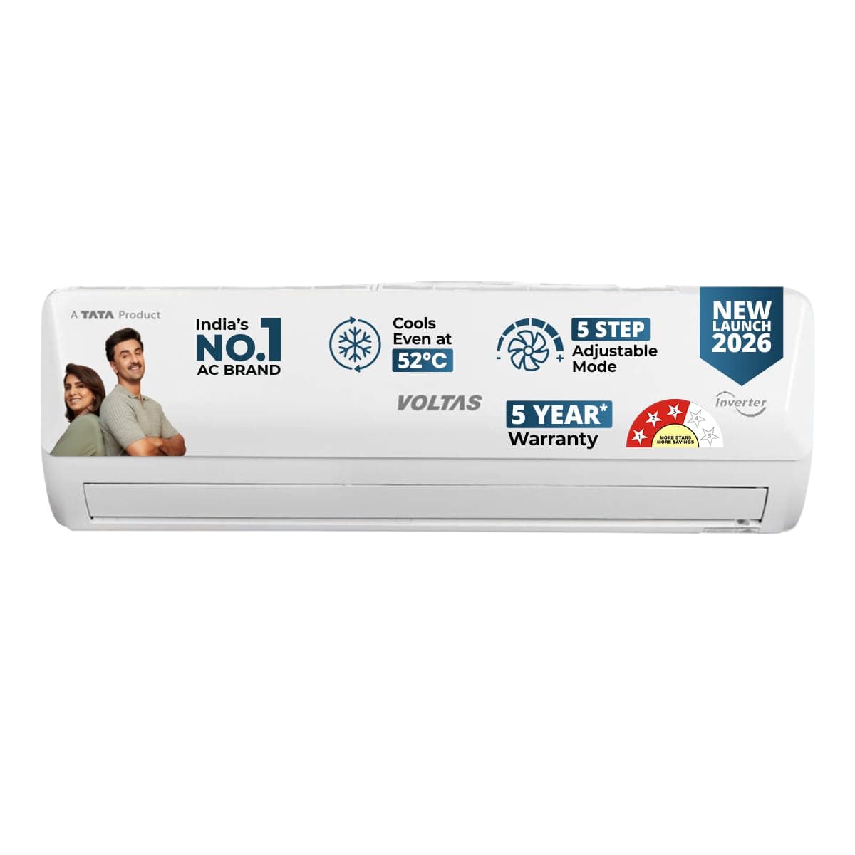 Voltas 1 ton 3 Star Split AC - image 1