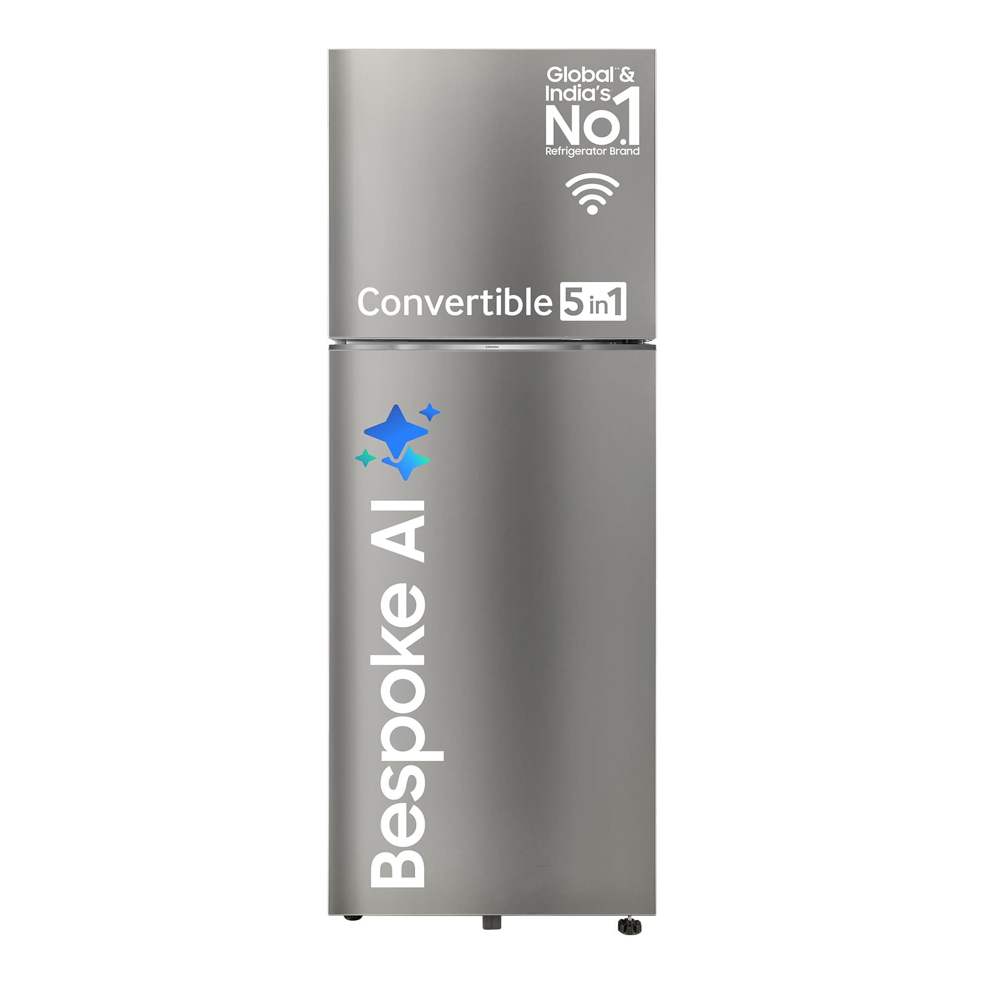 Samsung 330L 2 Star Frost Free Double Door Refrigerator (RT34DG5A2BSLHL)