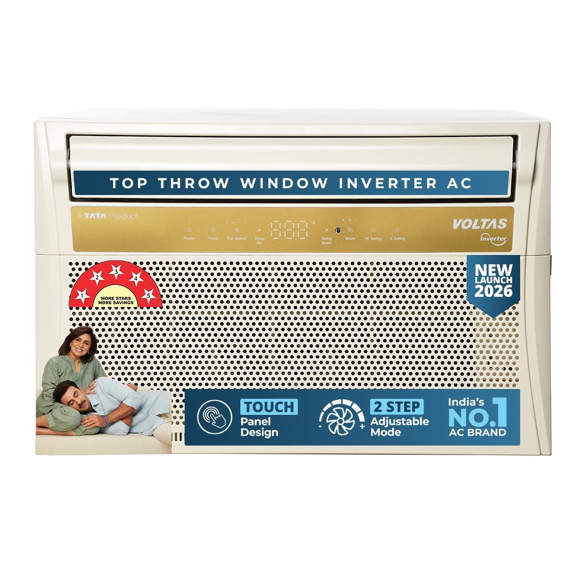 Voltas Window Air Conditioner WAC 185INV TOPAZ