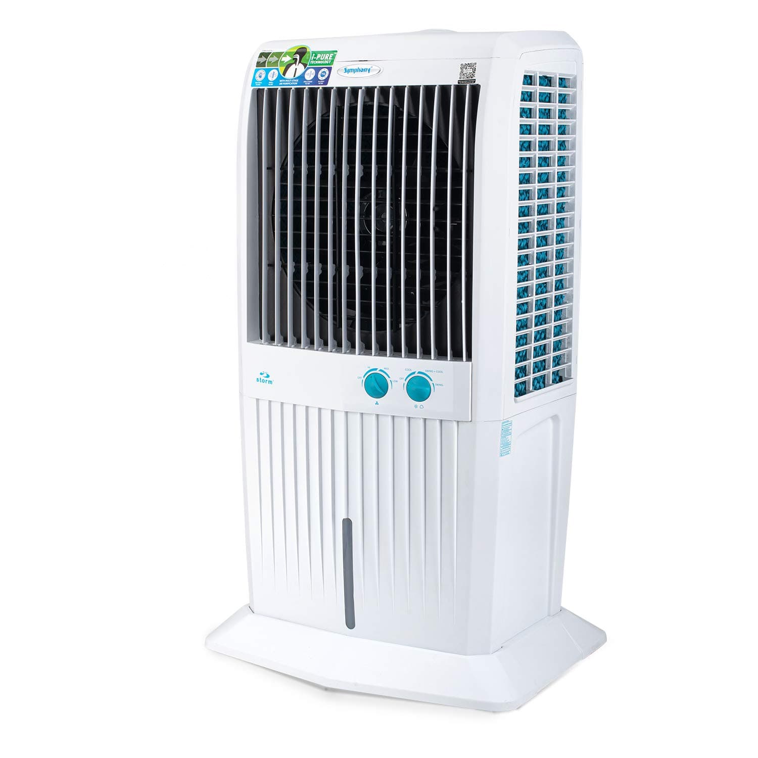 Symphony Storm 70 XL Desert Tower Air Cooler 70-litres with Multistage Air Purification,