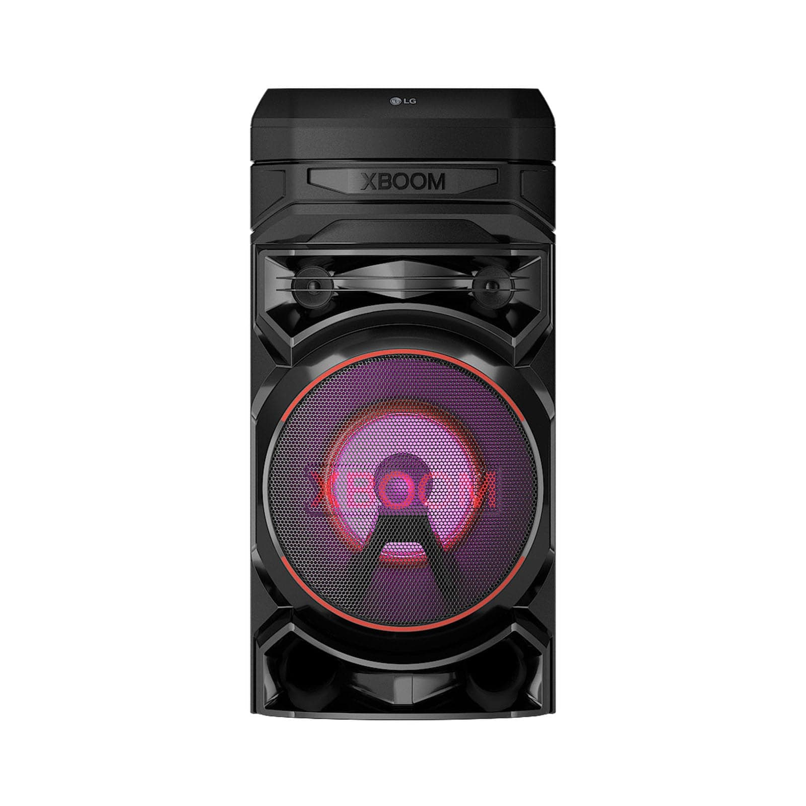 LG XBOOM RNC5 Party Speaker, Multi Color Lighting, Karaoke Feature, 1 Mic + 1 Guitar