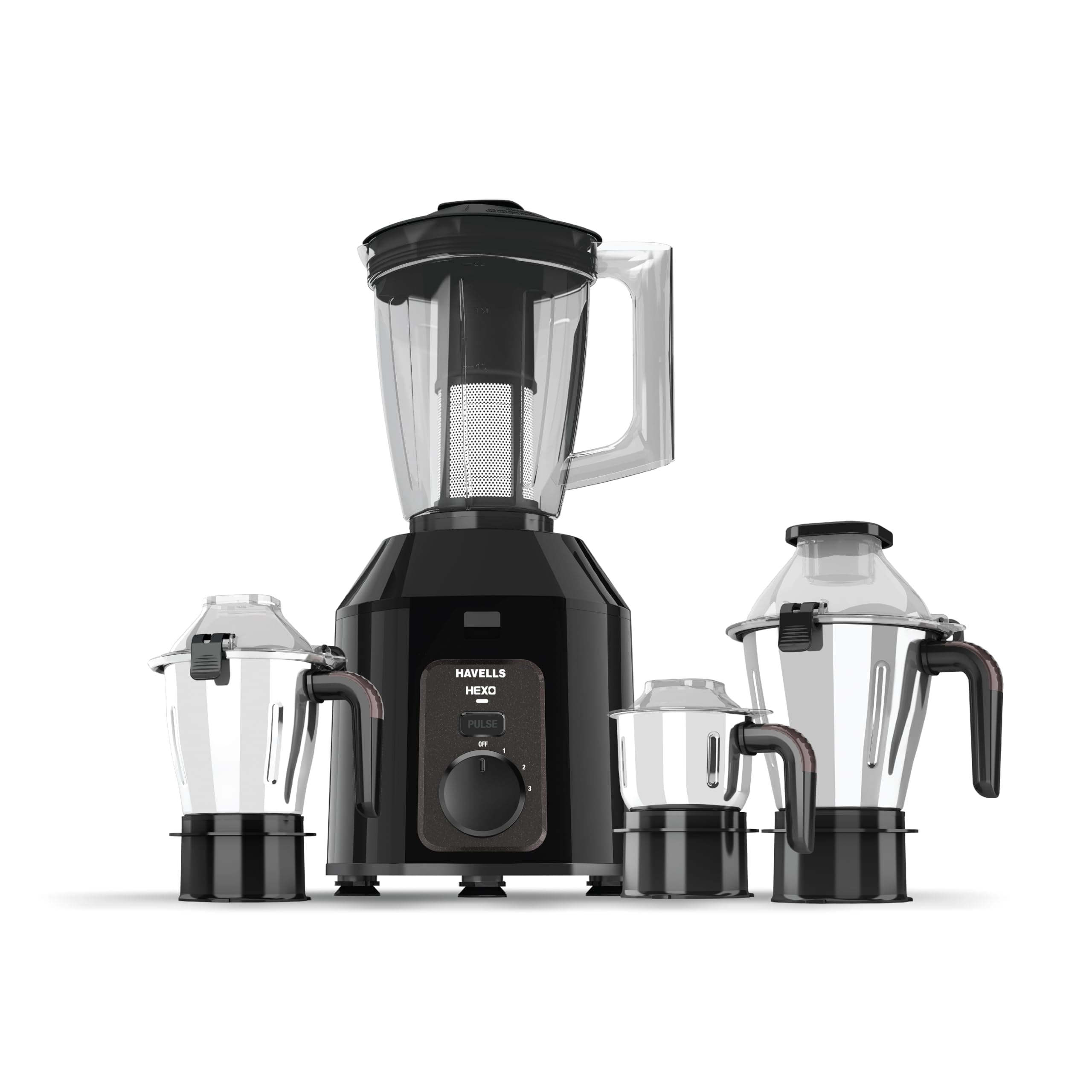 Havells Hexo Plus 1100 Watts 4 Jar Mixer Grinder