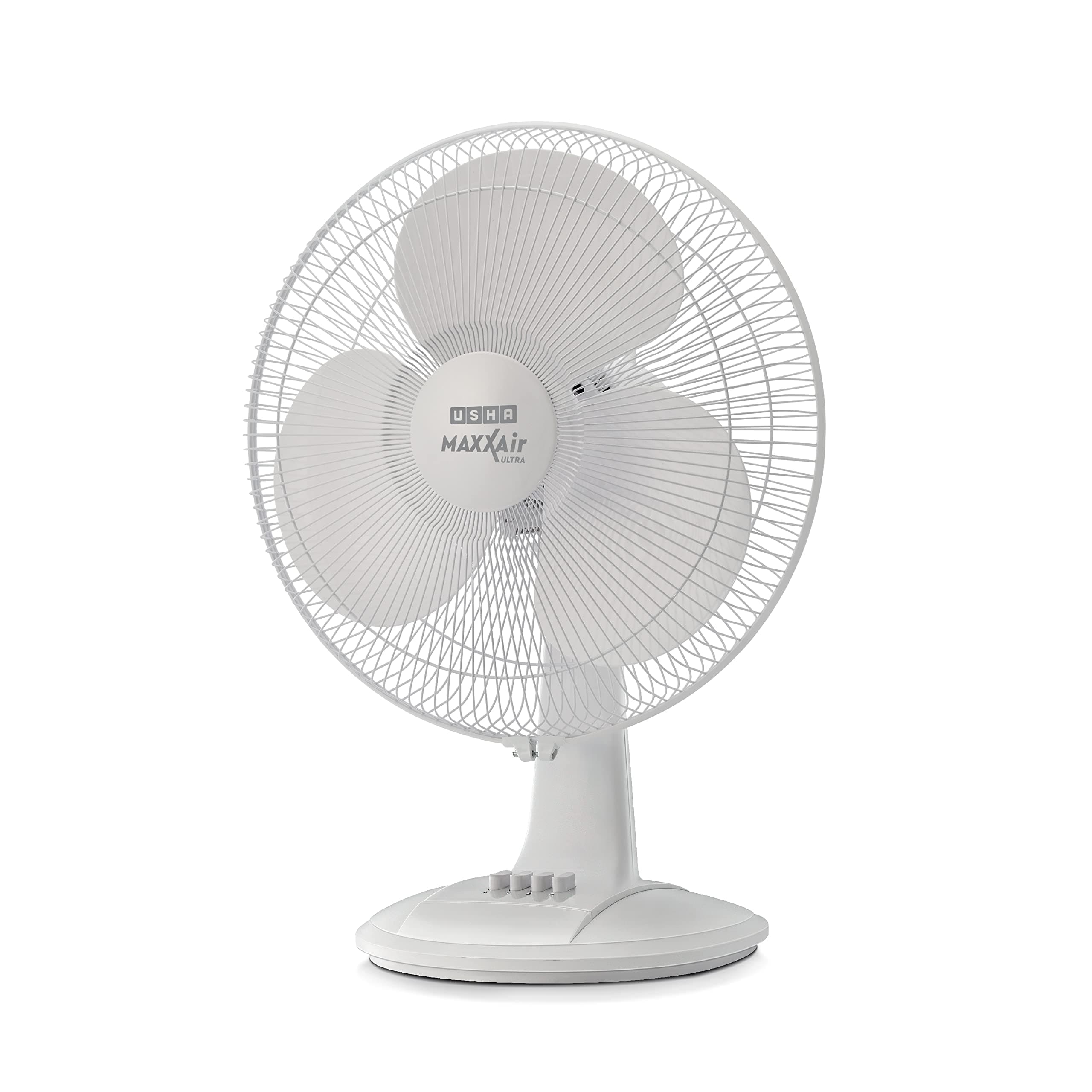 USHA Maxx Air Ultra Table Fan,400MM Sweep Size,1350 RPM,Aerodynamic Blade Design for High