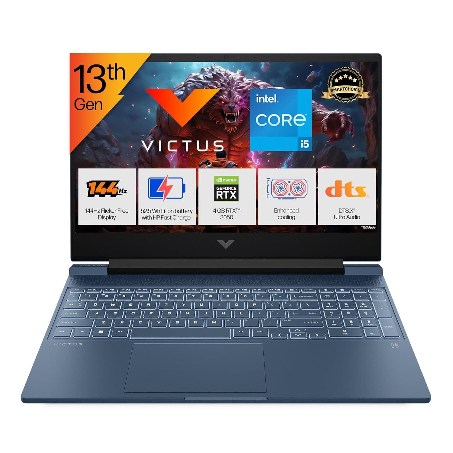HP Victus 15-fa2191TX/FA2190 Gaming Laptop – 13th Gen Intel Core i5