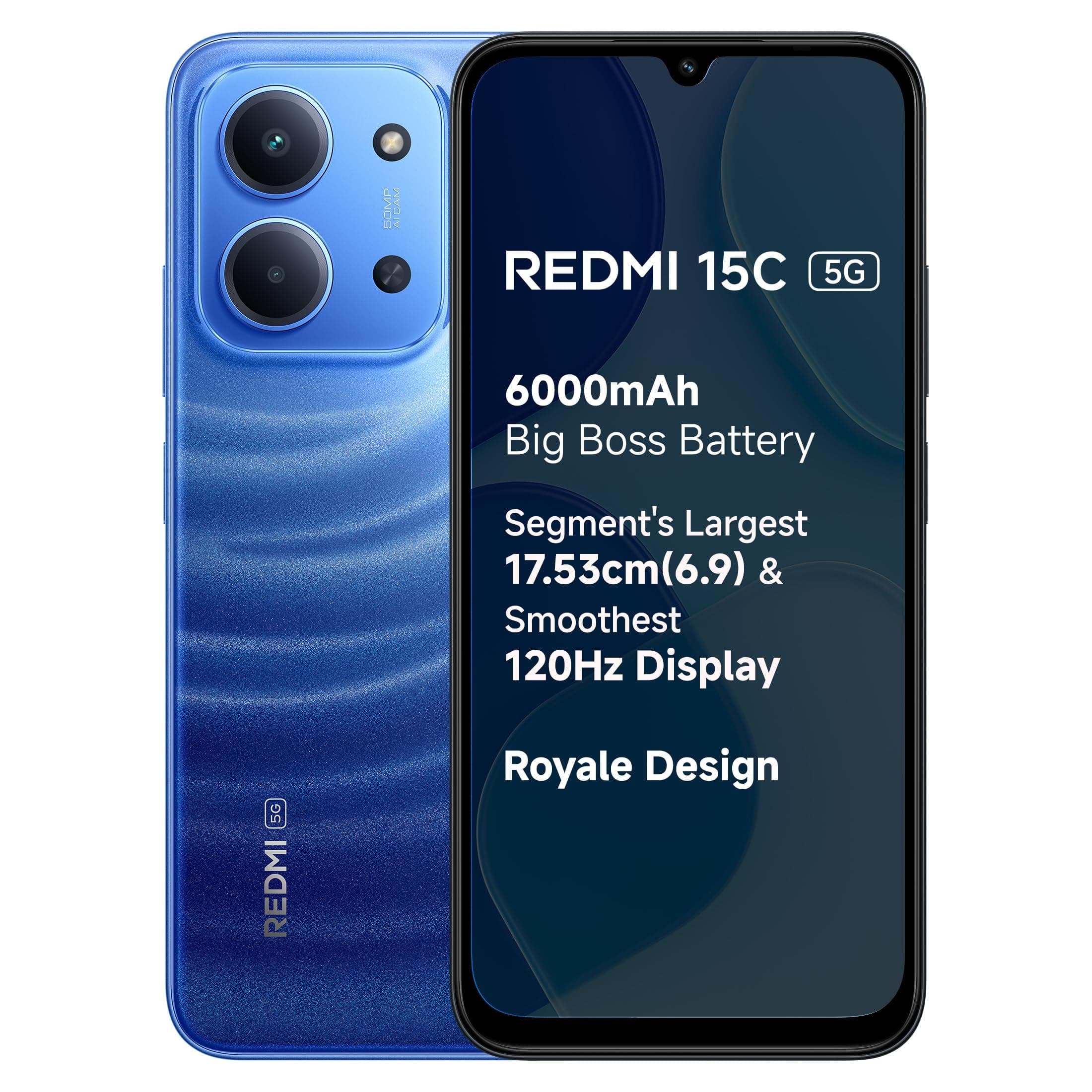 REDMI 15C 5G Moonlight Blue 4GB + 128GB - image 1
