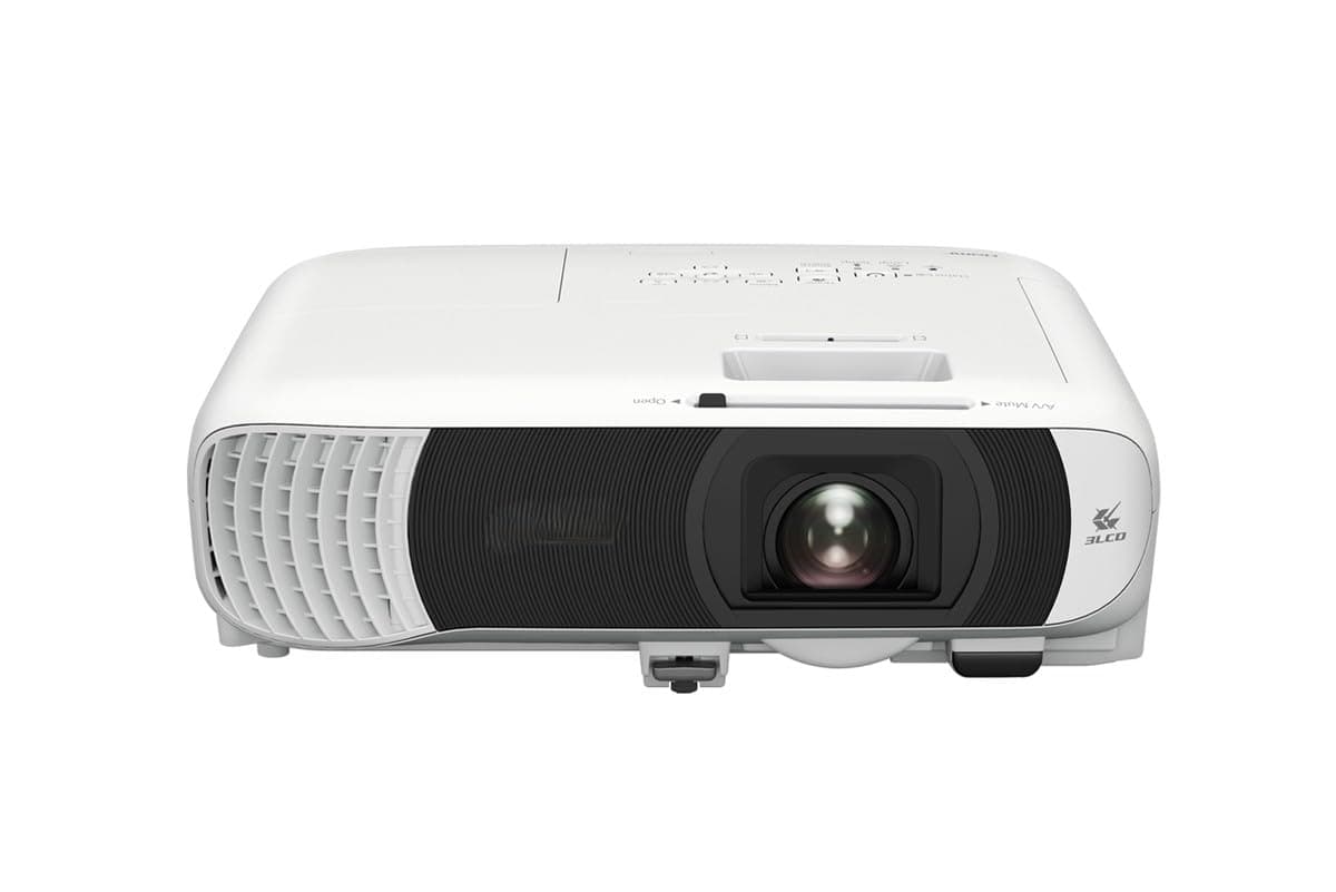 Eps0n EB-FH54-4100 Lumens Full HD 3LCD Home Theatre Projector (White & Black) image 1
