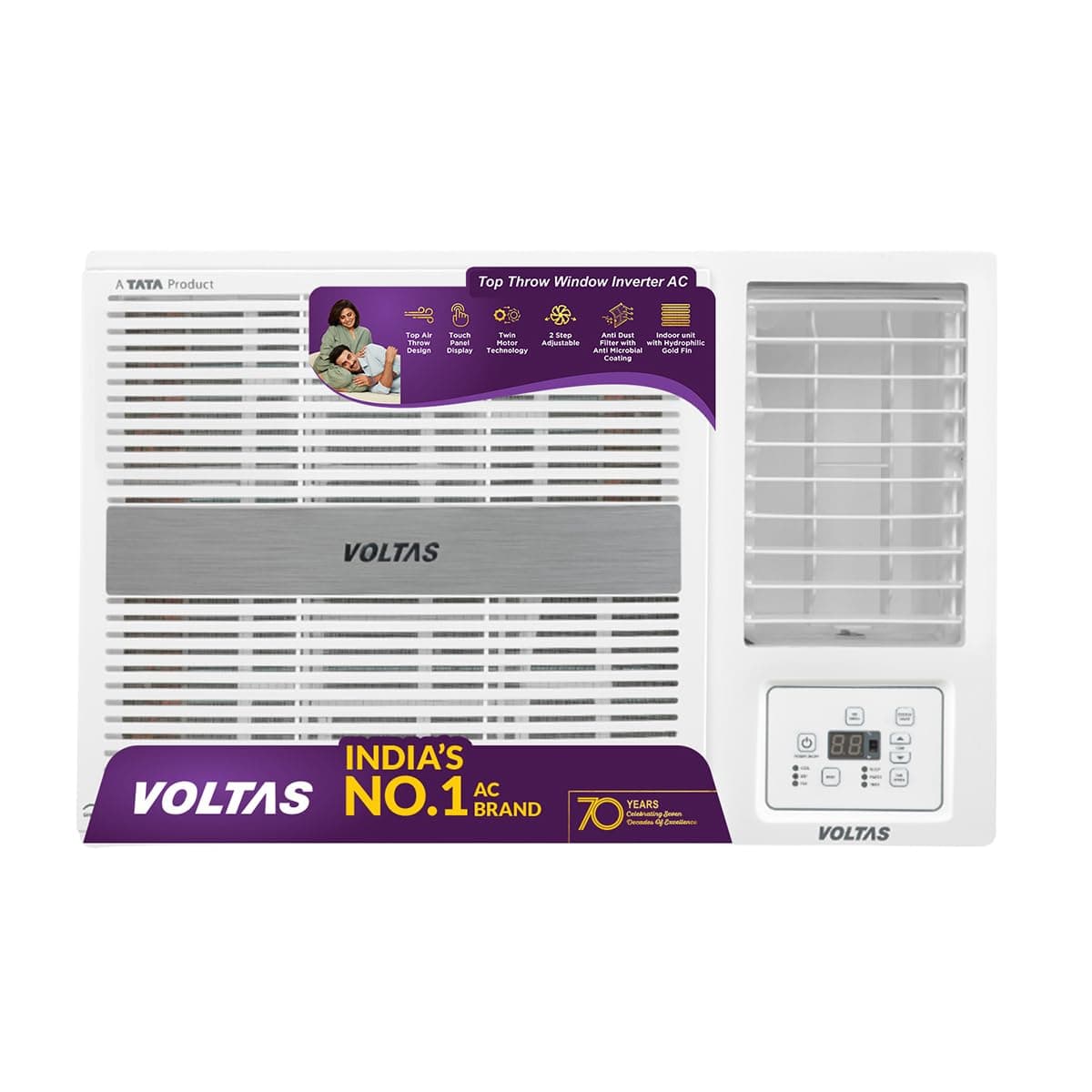 Voltas 1.5 ton 3 Star Inverter Window AC - image 1