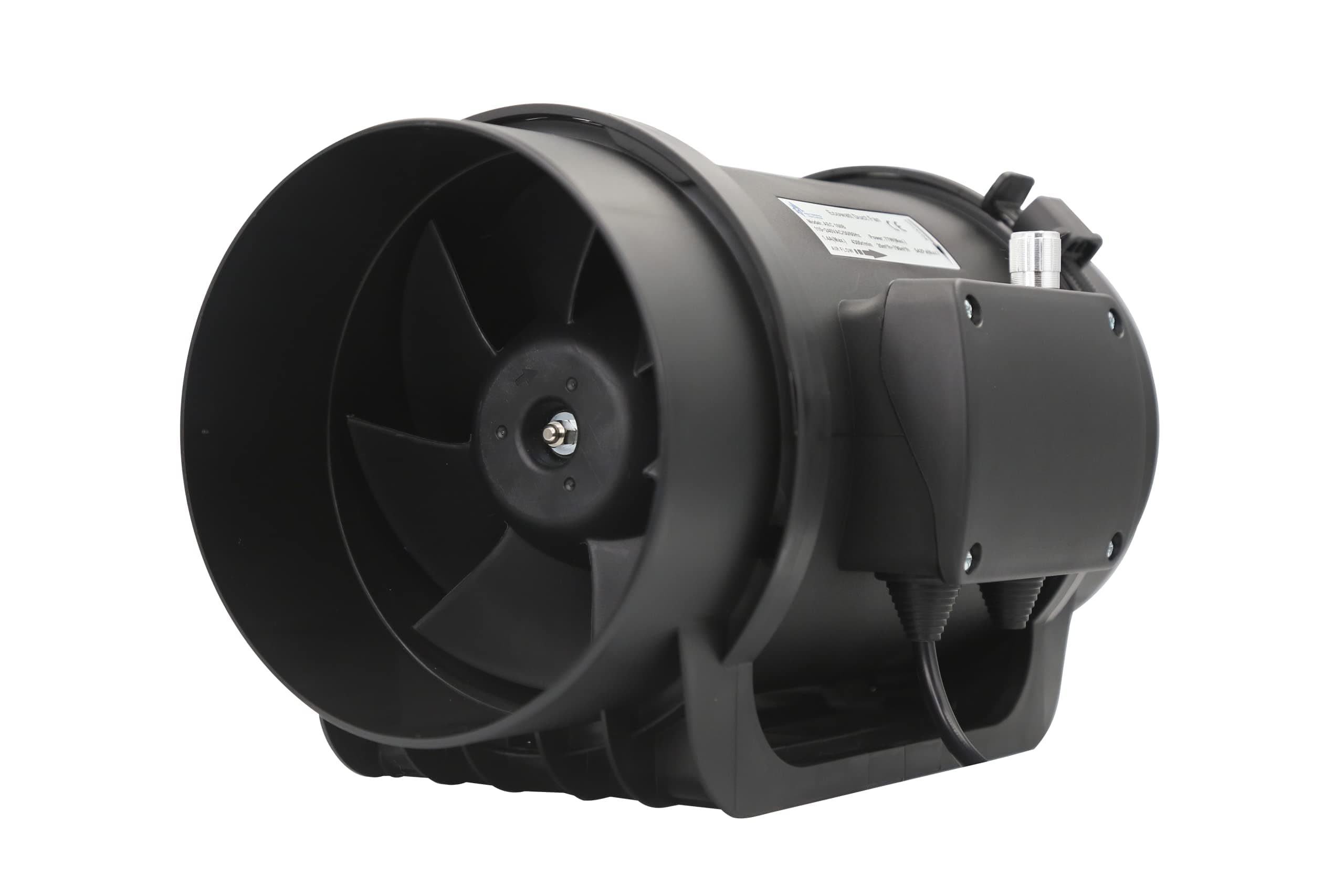 Astberg AEC160 Quiet Inline Duct Fan with 0-100% Variable Speed (20-798 CMH) Motor Silent Mix Flow/Inline Duct Fan/Inline Exhaust/Circular Inline Fan/Aircirculation System/Fresh Air System image 1