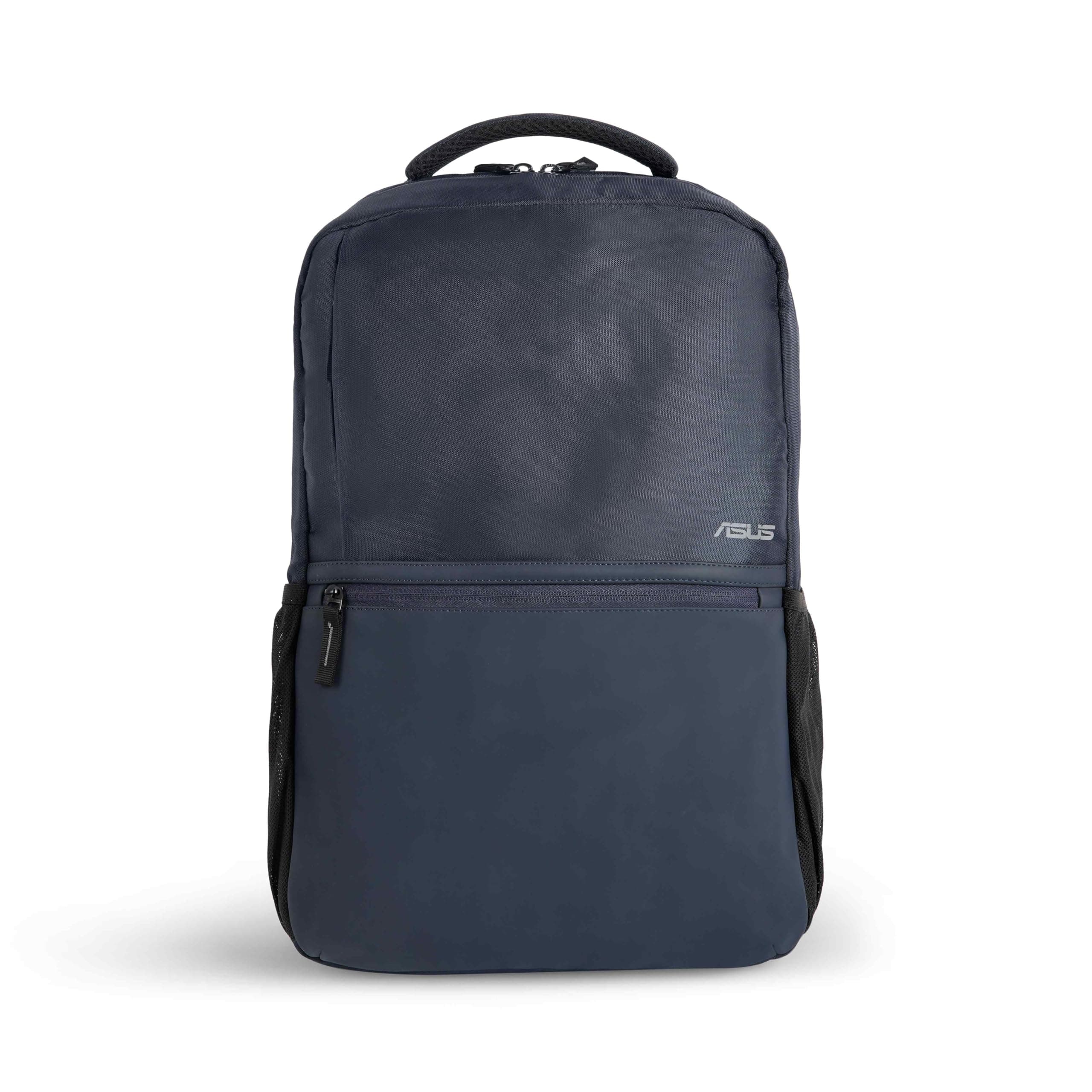 ASUS AP1600 Midnight Blue Laptop Backpack for 16-inch Laptops, 18L Capacity, with Dual Mesh Pockets, Reflective Logo, Quick Access Front Pockets, and Luggage Strap for Travel, 0.54 Kg image 1