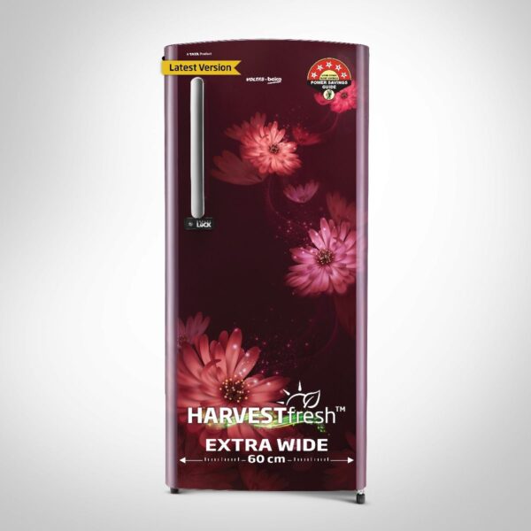Voltas Beko RDC220A – 220L Direct Cool Single Door Refrigerator with Base Drawer