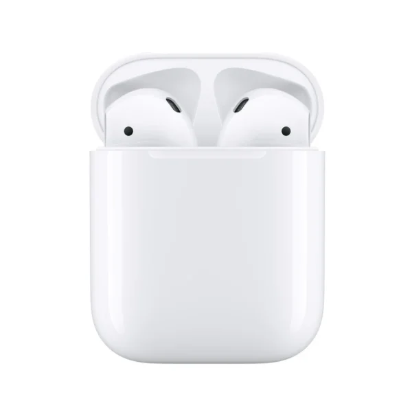 Apple AirPods (2nd Generation) with Charging Case – Seamless Wireless Audio with H1 Chip & Siri Support