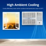 Voltas 242 Vectra Plus – 2 Ton 2-Star Fixed Speed Window AC | Turbo Mode | Anti-Dust Filter | Self Diagnosis | 100% Copper - Image 2