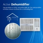Voltas 242 Vectra Plus – 2 Ton 2-Star Fixed Speed Window AC | Turbo Mode | Anti-Dust Filter | Self Diagnosis | 100% Copper - Image 3