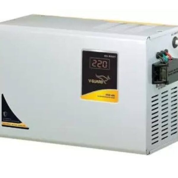 V-Guard VWR 400 – 1.5 Ton AC Voltage Stabilizer | 130–300 V Input, 12 A, Digital Display