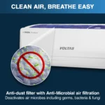 Voltas SmartAir 185V Vertis Emerald 1.5 Ton 5-Star Inverter Split AC | 5-Step Convertible Cooling | Copper Coil | Super Dry Mode | R32 Refrigerant - Image 3