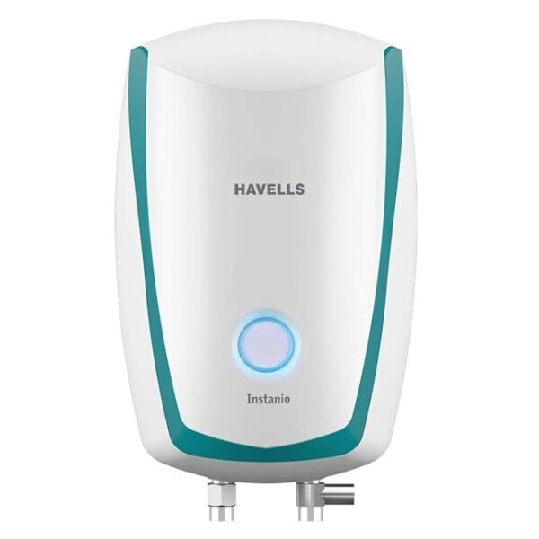 Havells Instanio 3 Litre Instant Water Heater | LED Indicator | Shock Safe Plug