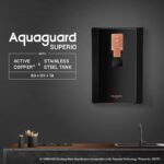 Aquaguard Water Purifier Superio WS RO+UV+SS: Water-Saving RO Purifier with Stainless Steel Storage - Image 3