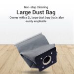 Eureka Forbes Jazz – 1.5 L Multipurpose Canister Vacuum Cleaner | 1200 W Suction & Blower | 5‑Accessory Kit - Image 2