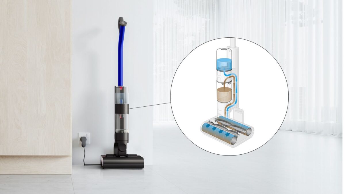 Dyson Wash G1 (WR01) – Cordless Wet & Dry Floor Cleaner | Dual Motorized Rollers & Self‑Clean Dock - Image 6