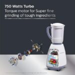 Philips HL7701 750W Mixer Grinder: Superior Cooling & Multipurpose Jars - Image 2