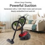 Eureka Forbes Jazz – 1.5 L Multipurpose Canister Vacuum Cleaner | 1200 W Suction & Blower | 5‑Accessory Kit - Image 5