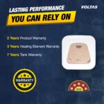 Voltas Magna 10 Litre Storage Geyser | Compact Vertical Heater | 105SPBWT - Image 4