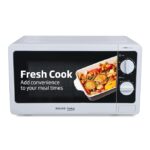Voltas MS20MPW10 – 20L Solo Microwave Oven with Manual Controls & Defrost Function