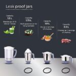 Philips HL7701 750W Mixer Grinder: Superior Cooling & Multipurpose Jars - Image 3