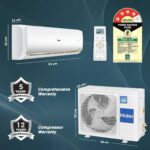 Haier 1.5 Ton 4-Star CleanCool Triple Inverter Split AC | Convertible Cooling | Anti-Bacterial Filter | 7-in-1 Modes | 100% Copper - Image 3