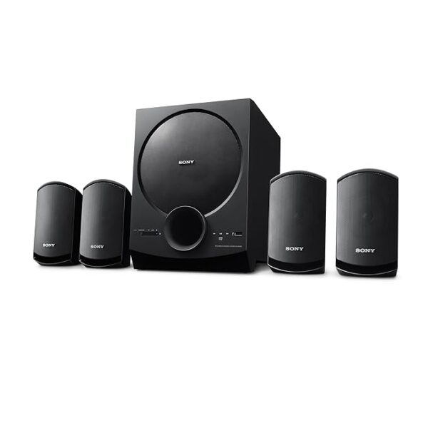 Sony SA-D40M2 4.1 Channel Home Theatre Speaker System with Powerful Bass & Bluetooth Connectivity – 80W RMS