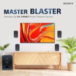Sony SA-D40M2 4.1 Channel Home Theatre Speaker System with Powerful Bass & Bluetooth Connectivity – 80W RMS - Image 2