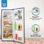 Voltas Beko RDC220B – 220L Direct Cool Refrigerator with Jumbo Ice Maker & Base Drawer - Image 6