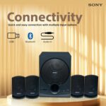 Sony SA-D40M2 4.1 Channel Home Theatre Speaker System with Powerful Bass & Bluetooth Connectivity – 80W RMS - Image 3