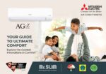 Mitsubishi Electric MS-AGZ24VF – 1.9 Ton 3-Star Split AC | Wide & Long Airflow | 4-Way Swing | Anti-Rust | Eco Mode - Image 2