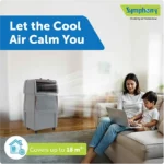 Symphony Touch 40 – Personal Smart Air Cooler | 40L Tank | Touch Control Panel (ACOPE518) - Image 3